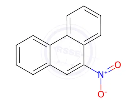 Chemical structure of 9-Nitrophenanthrene