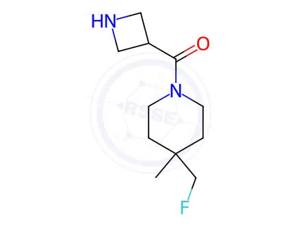 Chemical structure of Azetidin-3-yl(4-(fluoromethyl)-4-methylpiperidin-1-yl)methanone