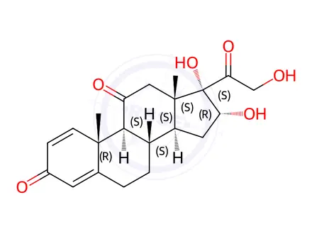 Chemical structure of Budesonide Impurity 59