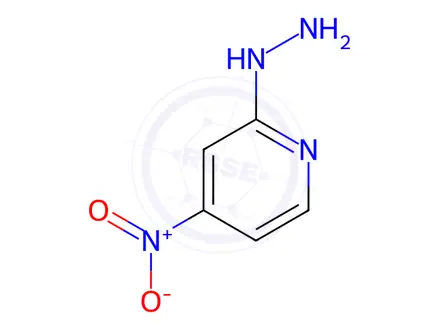 Chemical structure of 2-hydrazinyl-4-nitropyridine dihydrochloride