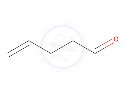 Chemical structure of 4-Pentenal