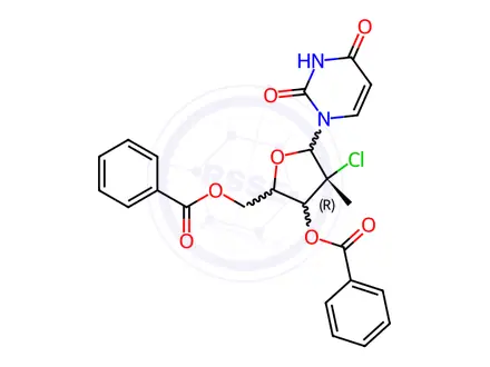Chemical structure of Sofosbuvir Impurity 12