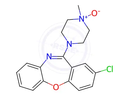 Chemical structure of Loxapine Impurity 3 (Loxapine N-Oxide)