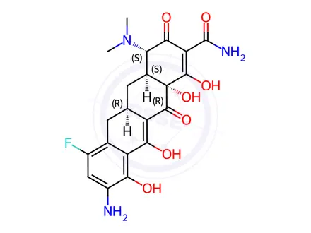 Chemical structure of Eravacycline Impurity 28