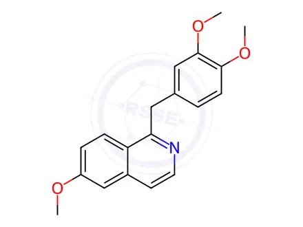 Chemical structure of Papaverine Hydrochloride Impurity 17 Monomer