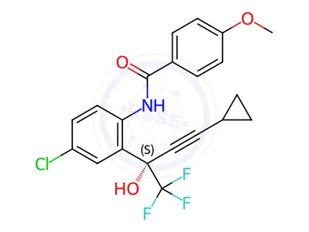 Chemical structure of Efavirenz Impurity 22