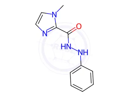 Chemical structure of 1-methyl-N'-phenyl-1H-imidazole-2-carbohydrazide