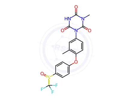 Chemical structure of Toltrazuril sulfoxide