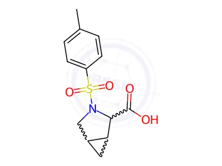 Chemical structure of 3-tosyl-3-azabicyclo[3.1.0]hexane-2-carboxylic acid