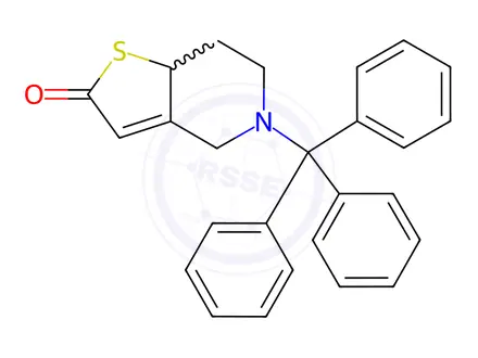Chemical structure of Prasugrel Impurity 12