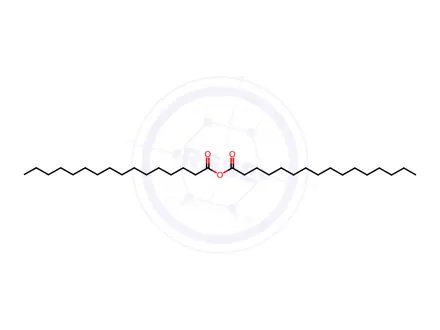 Chemical structure of Caprylic Acid Impurity 134 (Palmitic Anhydride)