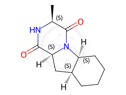 Chemical structure of Perindopril EP Impurity K