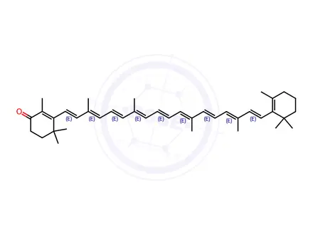 Chemical structure of Xanthophyll Impurity 5