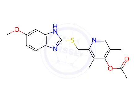 Chemical structure of Esomeprazole Sodium Impurity 170