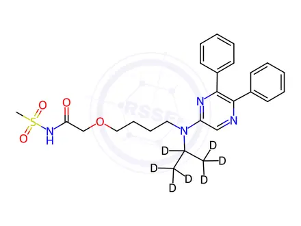 Chemical structure of Selexipag-d7
