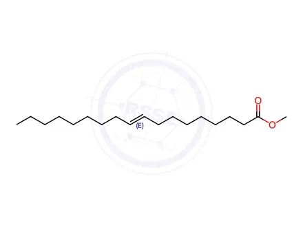 Chemical structure of Methyl 9-octadecenoate(C18:1T)