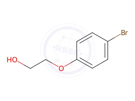 Chemical structure of 2-(4-Bromophenoxy)-ethanol