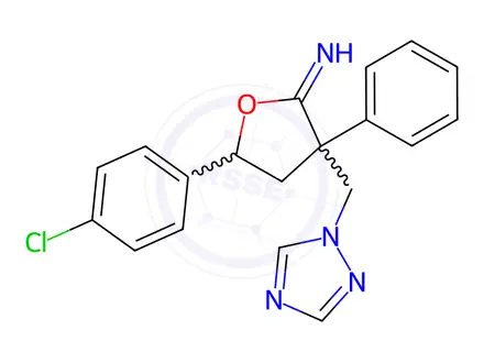 Chemical structure of Fenbuconazole Impurity 6