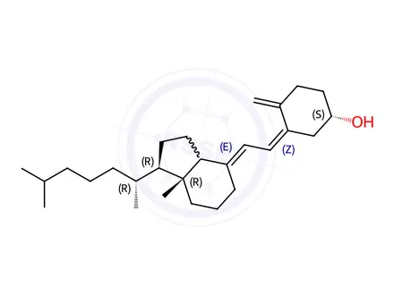 Chemical structure of Vitamin D3 Impurity A