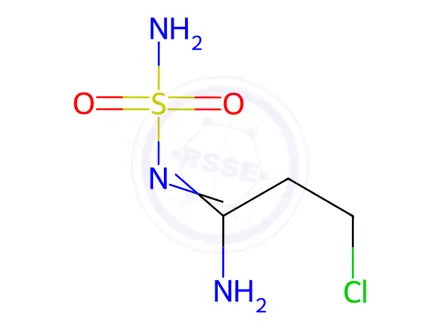 Chemical structure of Famotidine Impurity 43 Monomer
