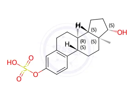 Chemical structure of Estradiol 3-sulfate