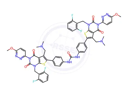 Chemical structure of Relugolix Impurity 12