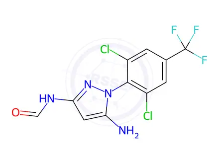 Chemical structure of Fipronil Impurity 4
