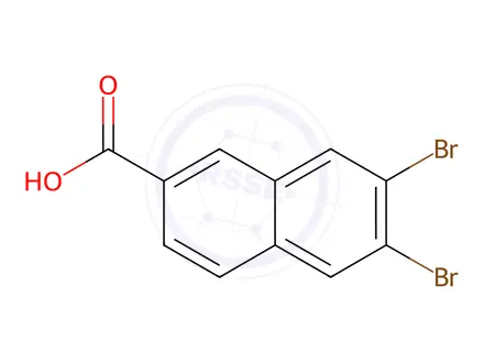 Chemical structure of Naphthoic Acid Impurity 66