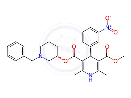 Chemical structure of Benidipine Hydrochloride Impurity 4