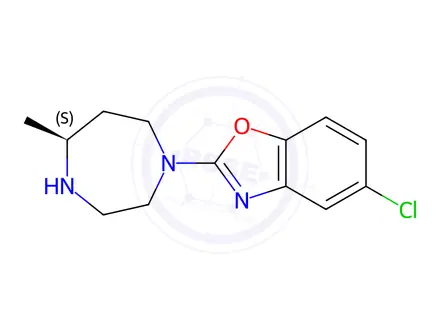 Chemical structure of Suvorexant Impurity 7