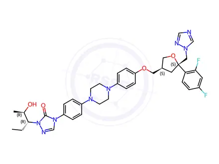 Chemical structure of Posaconazole iMpurity 7