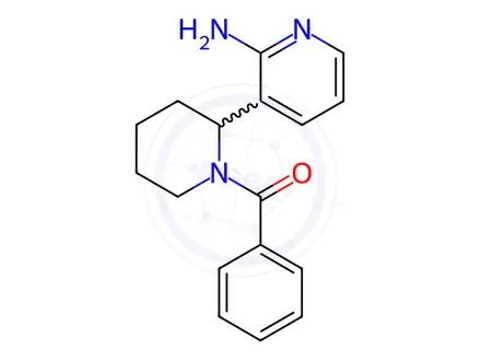 Chemical structure of (2-(2-Aminopyridin-3-yl)piperidin-1-yl)(phenyl)methanone