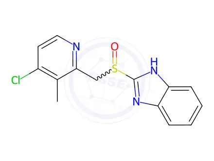 Chemical structure of lansoprazole EP Impurity F