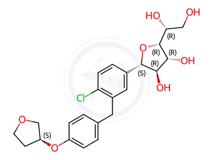 Chemical structure of Empagliflozin Impurity 106