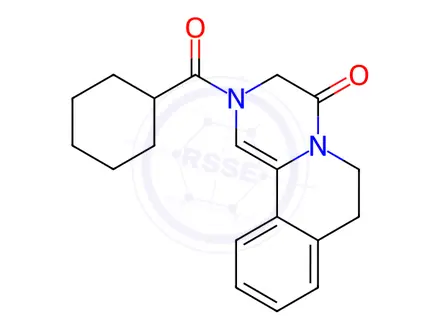 Chemical structure of Praziquantel EP Impurity B