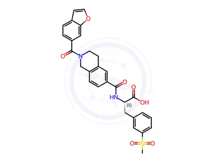 Chemical structure of Lifitegrast Impurity 16