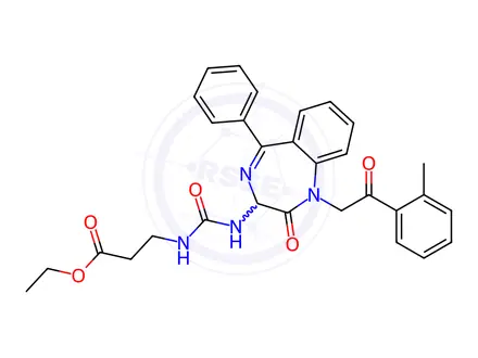 Chemical structure of YM 022 Impurity 255