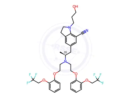 Chemical structure of Silodosin Impurity 90