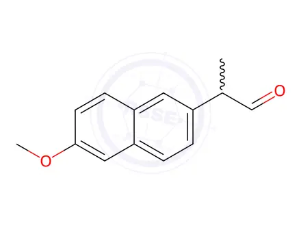 Chemical structure of Naproxen Impurity 49
