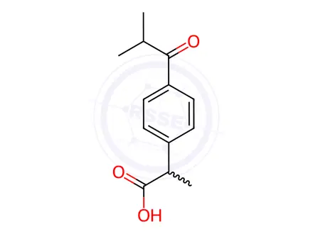 Chemical structure of Ibuprofen EP Impurity J