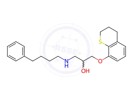 Chemical structure of Tertatolol Impurity 5