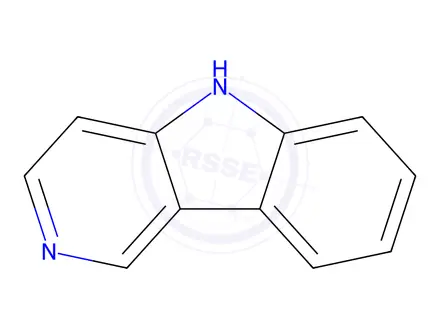 Chemical structure of Dimebon Impurity 1