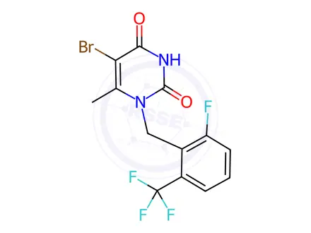 Chemical structure of Elagolix Impurity 8