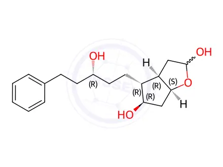 Chemical structure of Latanoprost impurity 18