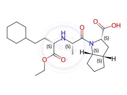 Chemical structure of Ramipril EP Impurity C