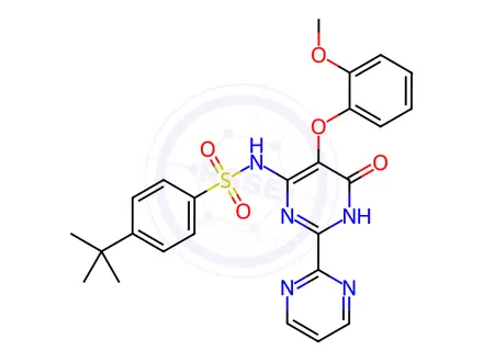 Chemical structure of Bosentan USP Related Compound B