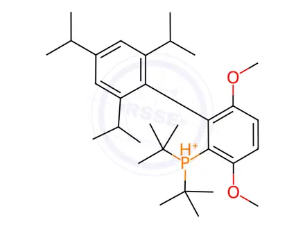 Chemical structure of tBuBrettPhos Pd G6 TES