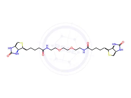 Chemical structure of Bis-Biotin-PEG23