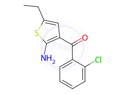 Chemical structure of Etizolam Impurity 7