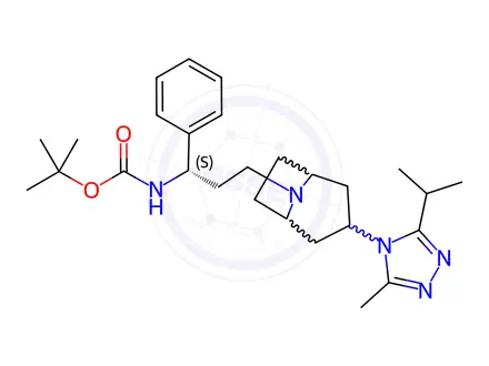 Chemical structure of Maraviroc Impurity 19